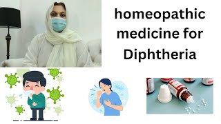 Homeopathic medicine for diphtheria in URDUHINDI diphtheria doctor health homeopathicmedicine [upl. by Annoek]