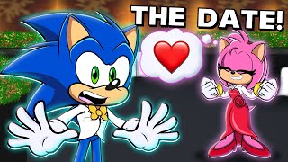 Sonic and Amys Romantic Date SonAmy Cartoon Animation [upl. by Meehan150]