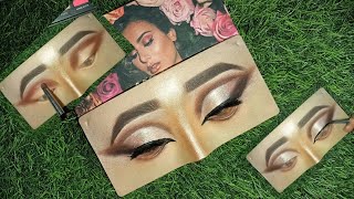 Beautiful Full cut crease eye makeup tutorial  Eye makeup tutorial on dummy [upl. by Eng]