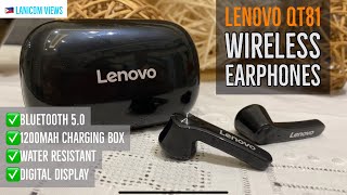 Lenovo QT81 TWS Earphones [upl. by Nyrem160]