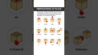 Learn Prepositions in seconds shorts preposition grammar spokenenglish learningvideos [upl. by Retla]