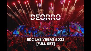 Deorro  EDC Las Vegas 2022  Kinetic Field Full Set [upl. by Bindman]