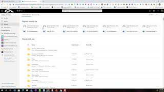 Accessing Shared Documents and Folders in OneDrive [upl. by Lahcear]