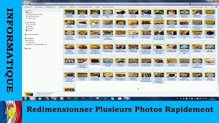 Comment Redimensionner Plusieurs Photos Rapidement [upl. by Berkly]