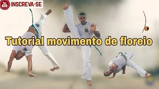 Capoeira Video Aula Tutorial Movimento de Floreio [upl. by Ashatan457]