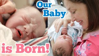 Birth Vlog  Welcome Teddy Ballinger [upl. by Latoya]