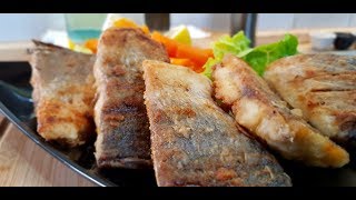 Recept za spremanje RIBE 🐟 čišćenje prženje  pržena RIBA 🐟 [upl. by Derzon]