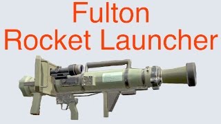 MGSV Phantom Pain  Fulton Rocket Launcher FB MR RL FLTN [upl. by Herriott274]