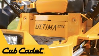 Introducing the ZTX Ultima Series  ZeroTurn Mowers  Cub Cadet [upl. by Baskett]