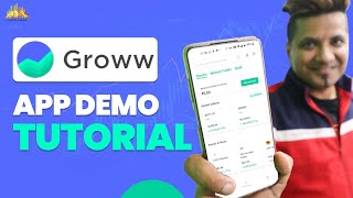 Groww App Demo  Watchlist Charting Tools [upl. by Ecinad]