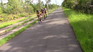 East Coast GreenwayRail Trail Brevard County Florida [upl. by Engamrahc]