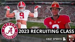 Alabama Football Recruiting Nick Sabans 1 Ranked 2023 Class Ft Keon Keeley amp Caleb Downs [upl. by Kaia]