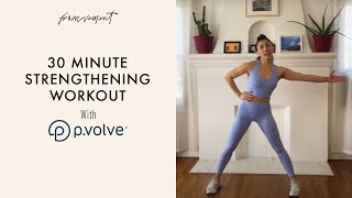 Moving Together Feat Pvolve  30 Minute High Intensity Low Impact Strengthening Workout [upl. by Farron]