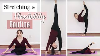 Stretching amp Flexibility Routine  Kathryn Morgan [upl. by Kaleena]