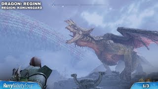 God of War  All Dragon Locations Guide amp How to Free Them Dangerous Skies Trophy [upl. by Ahasuerus]