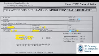 What is Form I797C Notice of Action USCIS Explained [upl. by Iosep]