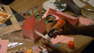 DIY Gift Bags amp Boxes From Cardstock Paper [upl. by Suiradel269]