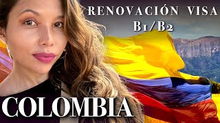 Cómo renovar la visa americana B1B2 en Colombia [upl. by Noryv]