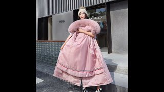 Plus size 3XL Women Thicken Parkas Fur Liner Hooded 2020 New Winter Coat Women Wadded Jacket Long [upl. by Saticilef]