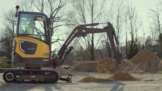 Volvo ECR25 Electric Walkaround [upl. by Vogeley283]