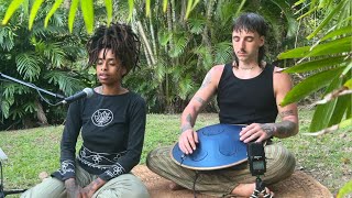 Jungle Meditation 1hr  Sound Healing  Channelling To Soothe Anxiety Stress and Sadness [upl. by Gnep153]