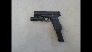 Airsoft WE Glock 18C Gen 4 GBB Pistol Extended Magazine [upl. by Sremlahc]