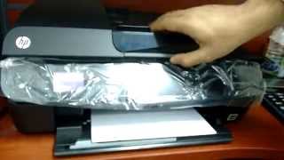 How to insert Paper in HP OfficeJet AllinOne review [upl. by Anailil915]