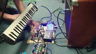 Melodica through effects pedals with high feedback [upl. by Pages]