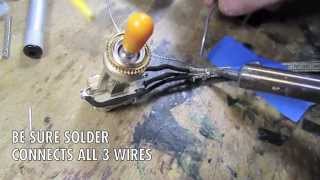 Stephens Design Pickups 50s Les Paul Wiring Tutorial Part Two [upl. by Esiole]