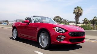 2017 Fiat 124 Spider  Review and Road Test [upl. by Anol88]