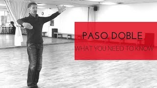 Paso Doble dance what you need to know beginners steps [upl. by Clancy]