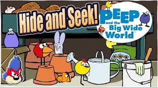 PBS Kids  Peep and The Big Wide World Games  Hide and Seek  PBS Kids Games [upl. by Garin278]