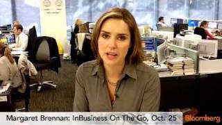 Margaret Brennan InBusiness On The Go Oct 25 [upl. by Nnanerak]