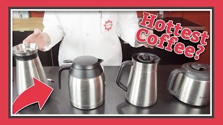 The Best Thermal Carafe For Coffee  Latte Lab [upl. by Alin]