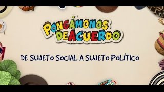 De Sujeto Social a Sujeto Político [upl. by Leirbag]