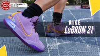 Nike LeBron 21 Performance Review [upl. by Avrit]