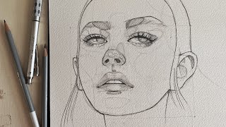 TUTORIAL COME DISEGNARE UN VOLTO  PT 2 [upl. by Wallford]