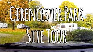 Cirencester Park Caravan Club Site Tour [upl. by Rollet]