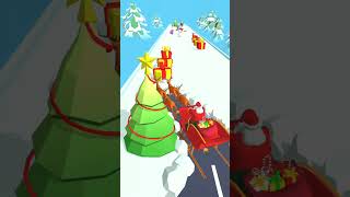 Santa run mobile gameplay shorts [upl. by Notserp]