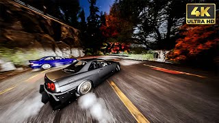 632 HP Skyline R34 GTR  CarX Street PC Online Touge Drifting Gameplay Max Graphics 4K 60 FPS [upl. by Iramat]