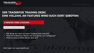 Das TraderFox TradingDesk Ein 5MinutenÜberblick [upl. by Htinek]