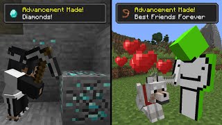 Minecraft Achievement Race [upl. by Aihseken614]