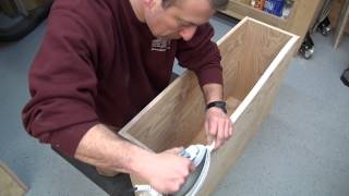 Applying Wood Veneer Edging [upl. by Aitercul]