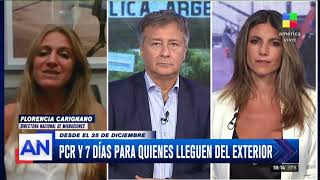 PCR y cuarentena de 7 días para quienes lleguen del exterior [upl. by Urissa616]