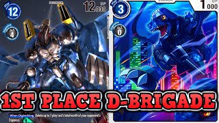 1st Place Locals DigiPolice Deck Digimon TCG BT16 Format [upl. by The539]