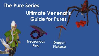 OSRS Pure Series Ultimate Venenatis Guide for Pures 2021 [upl. by Suidualc]