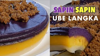 How to make SAPIN SAPIN UBE LANGKA  RecipesByTin [upl. by Eiddam922]