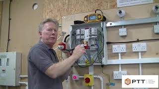 Insulation Resistance Test On a 3 Phase Circuit  PTT [upl. by Eetnahc]