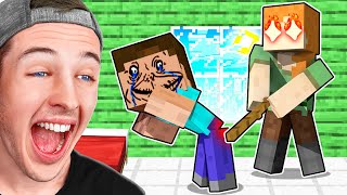 Reacting To TYPES Of KIDS In MINECRAFT movie [upl. by Akfir]