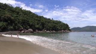 Praia Domingas Dias  Ubatuba [upl. by Anilek]